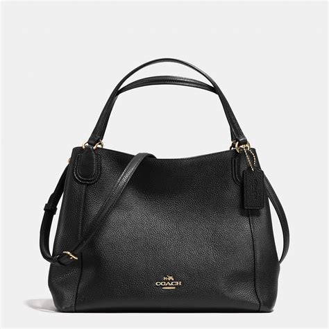 Coach leather bag black. Things To Know About Coach leather bag black. 